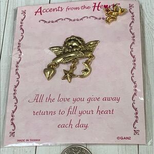 Ganz Cherub Straight Back Pin‎